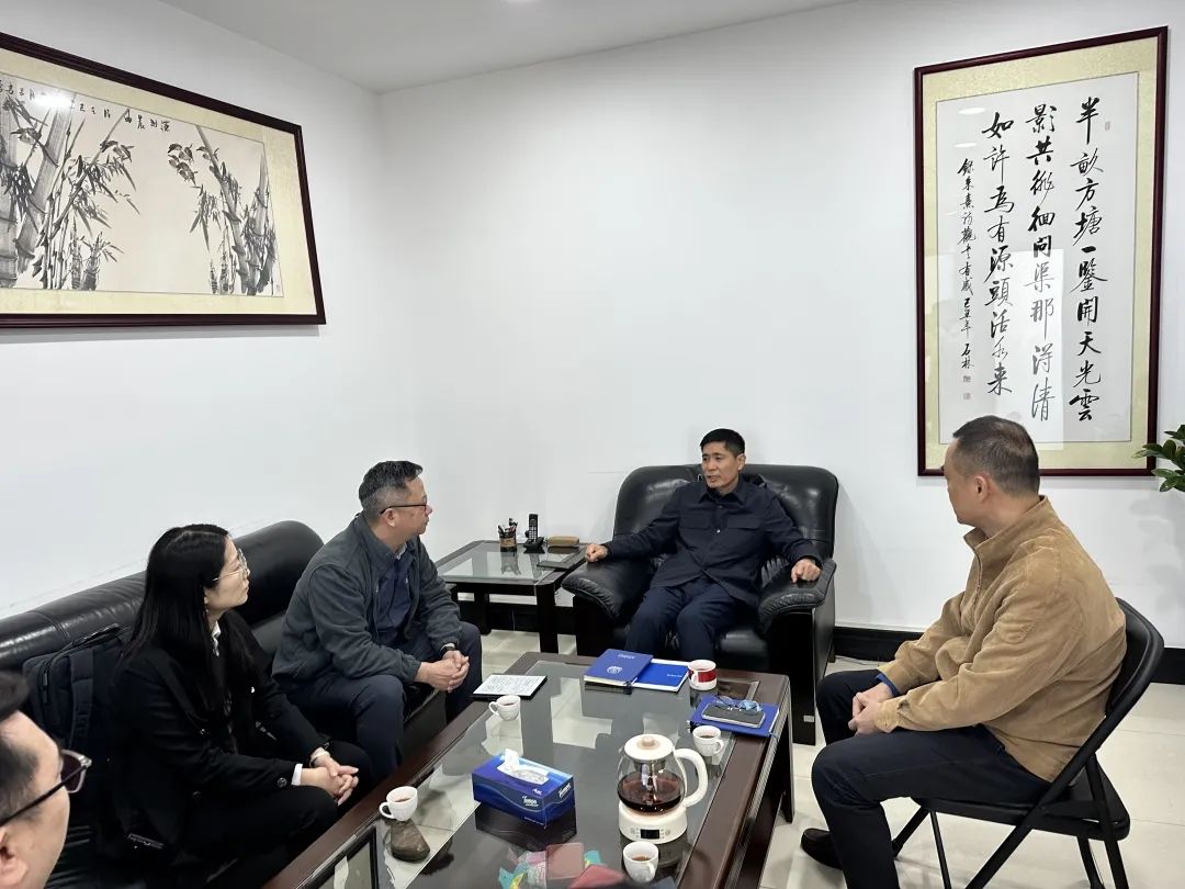 东莞市市场监管局李颖处长一行与莱茵（广东）开展座谈交流会